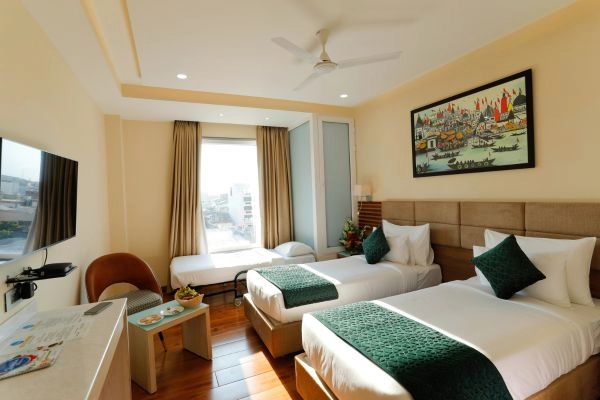 Executive Twin Room Layout for Business or Family