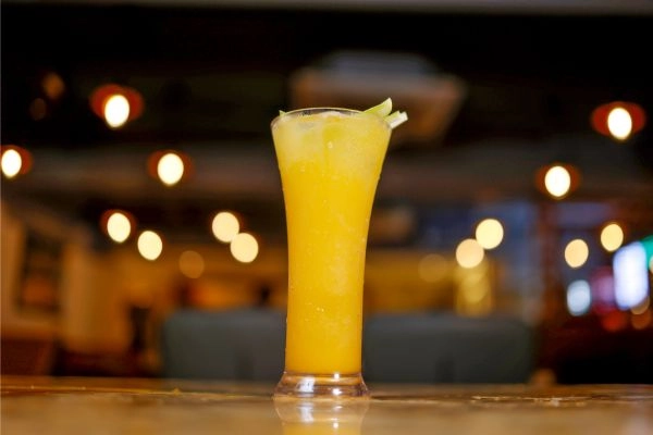 Tropical Mango and Citrus Mocktail Drink