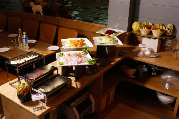 Overview of Restaurant Dining Area