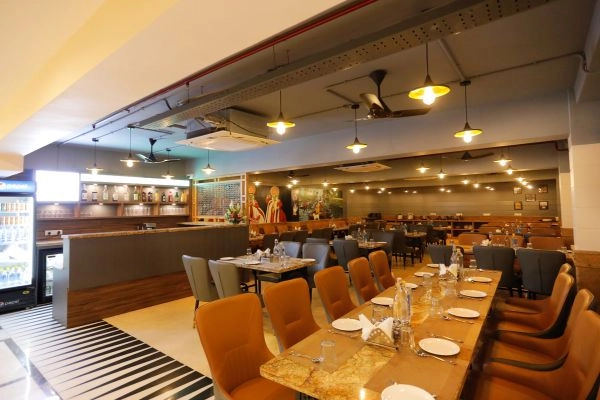 Spacious Dining Hall Seating at Udupi Sagar